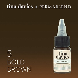  Permablend Tina Davies 'I Love INK' 5 Bold Brown, 15 .